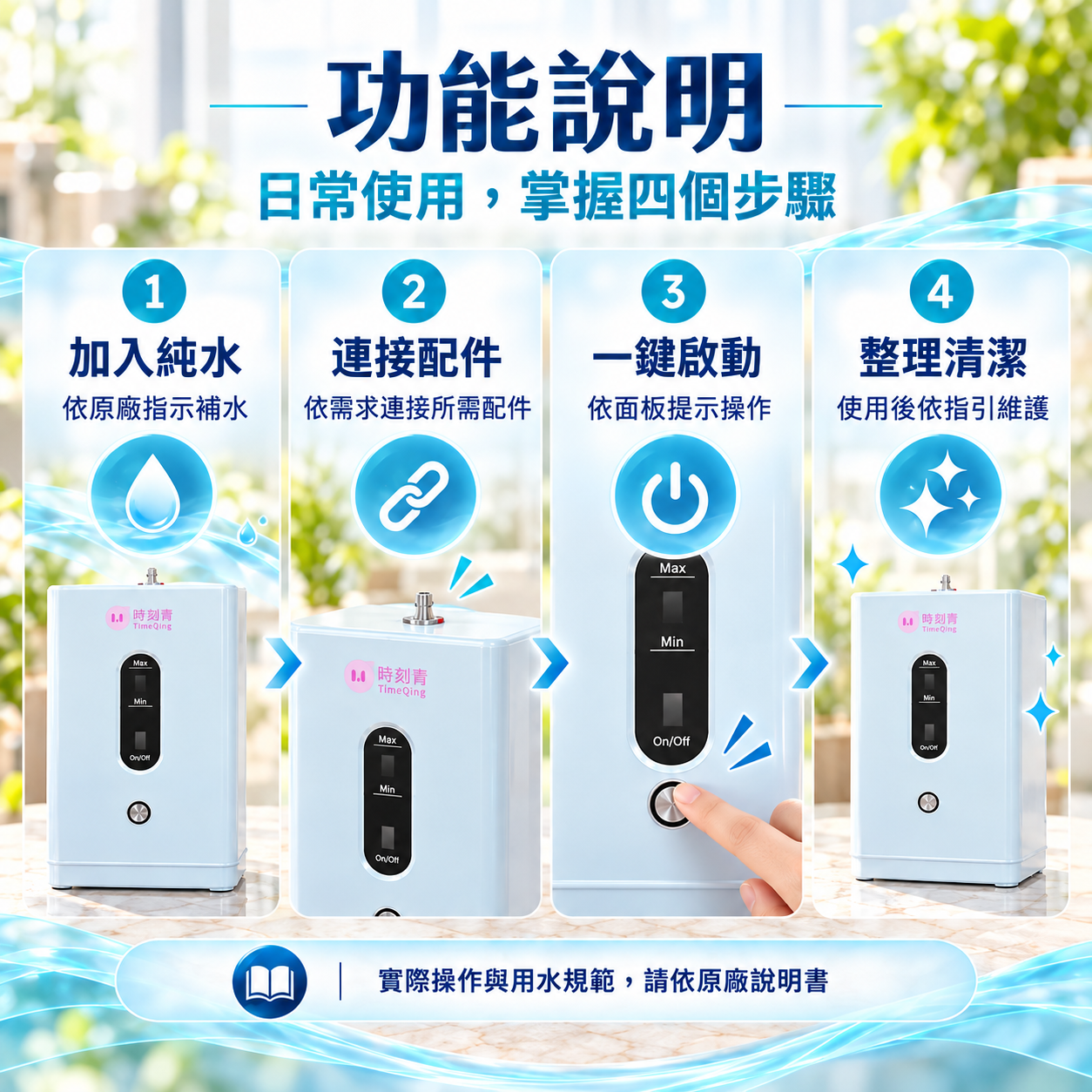 CUBE TQ-150AH1 商品規格及 12 個月保固圖
