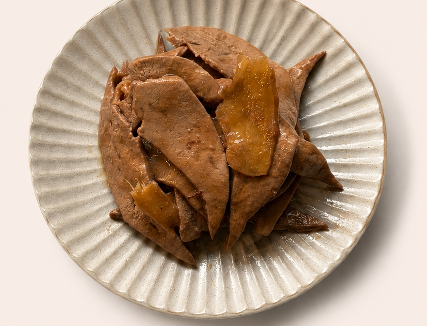 麻油粉肝