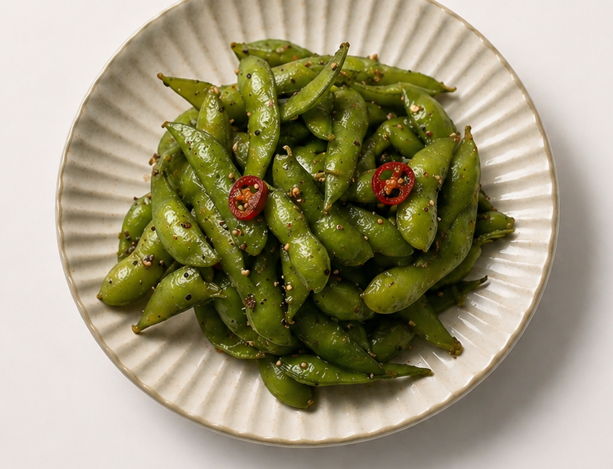 黑胡椒毛豆