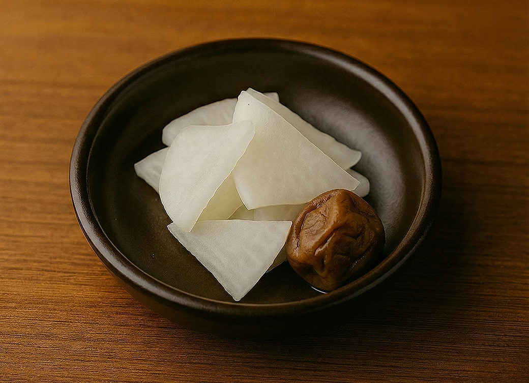 醃梅子蘿蔔