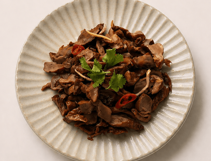 煙燻雞胗