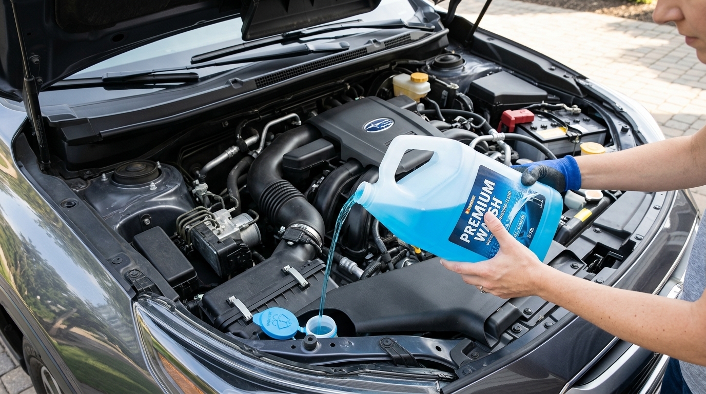 雨刷精怎麼加教學｜汽車雨刷精正確添加方式