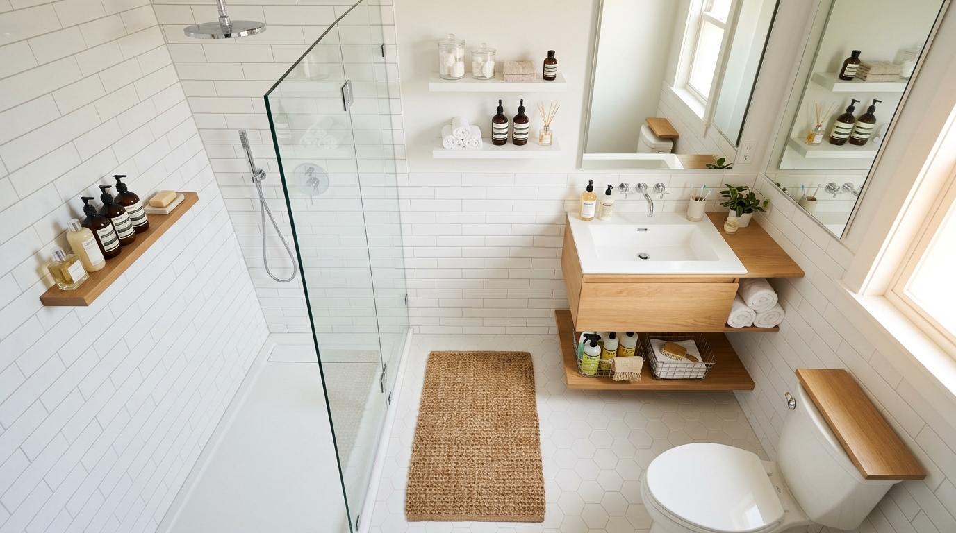 浴室清潔攻略：磁磚除霉、水垢去除與馬桶清潔完整教學