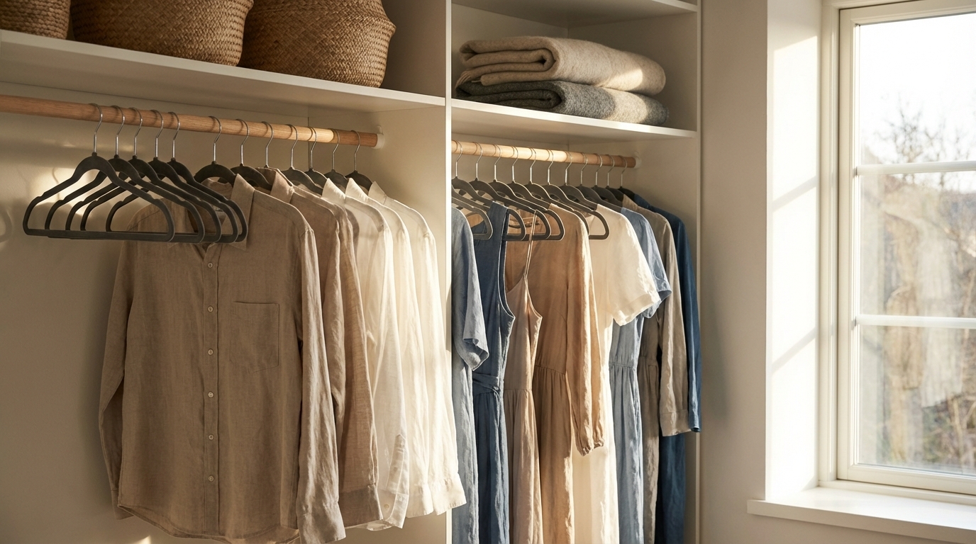 防滑絨布衣架衣櫃整齊收納