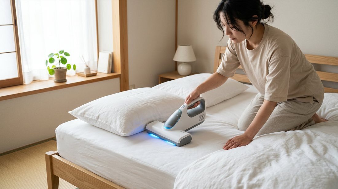 寢具除蟎方法：床墊、棉被、枕頭塵蟎清潔與過敏源處理