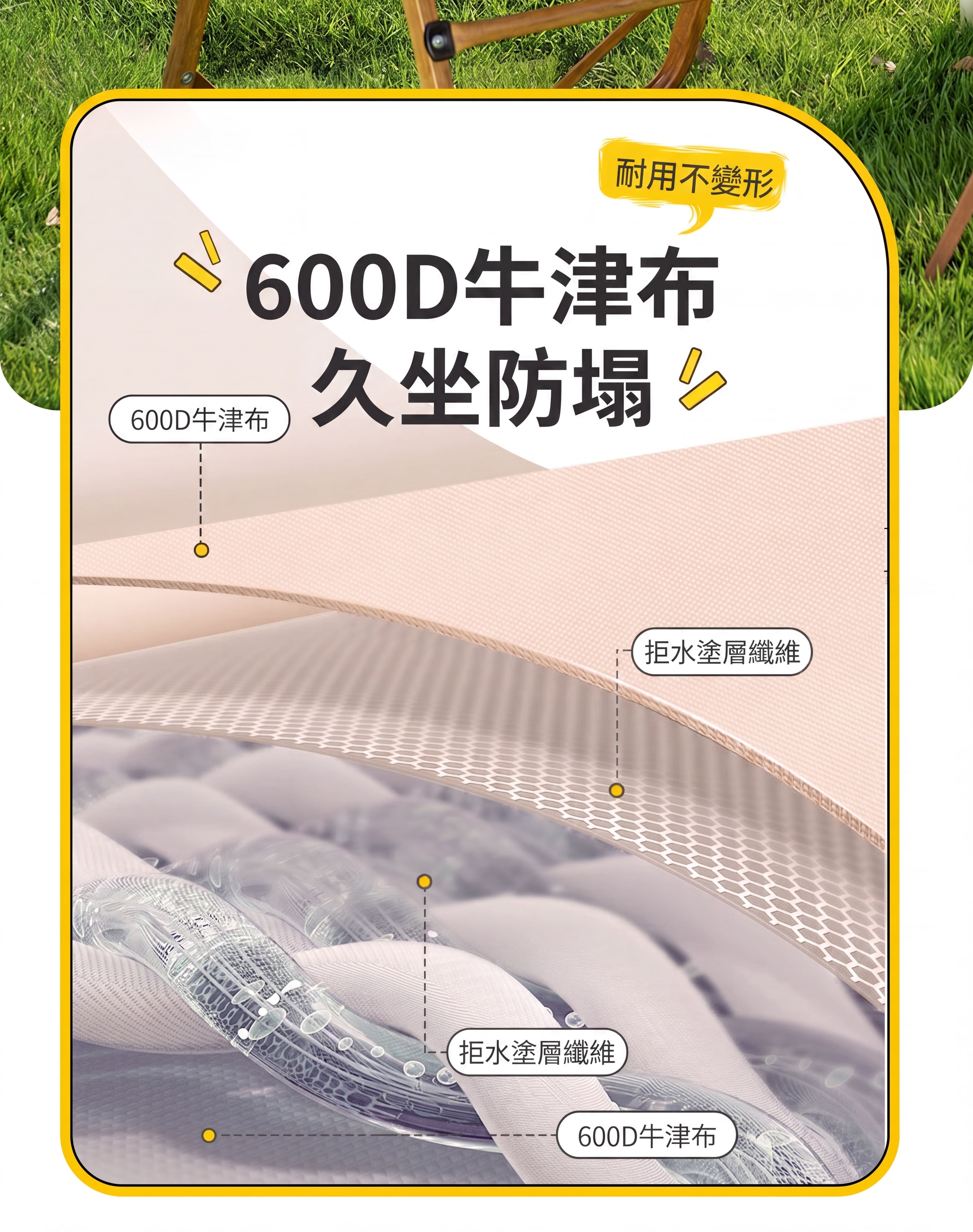 克米特露營椅居家陽台使用情境