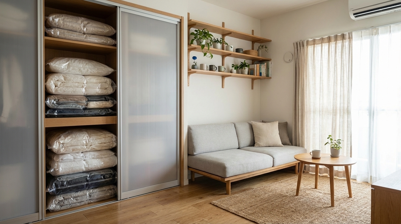 小坪數收納術：租屋族整潔有序的小空間居家收納示範