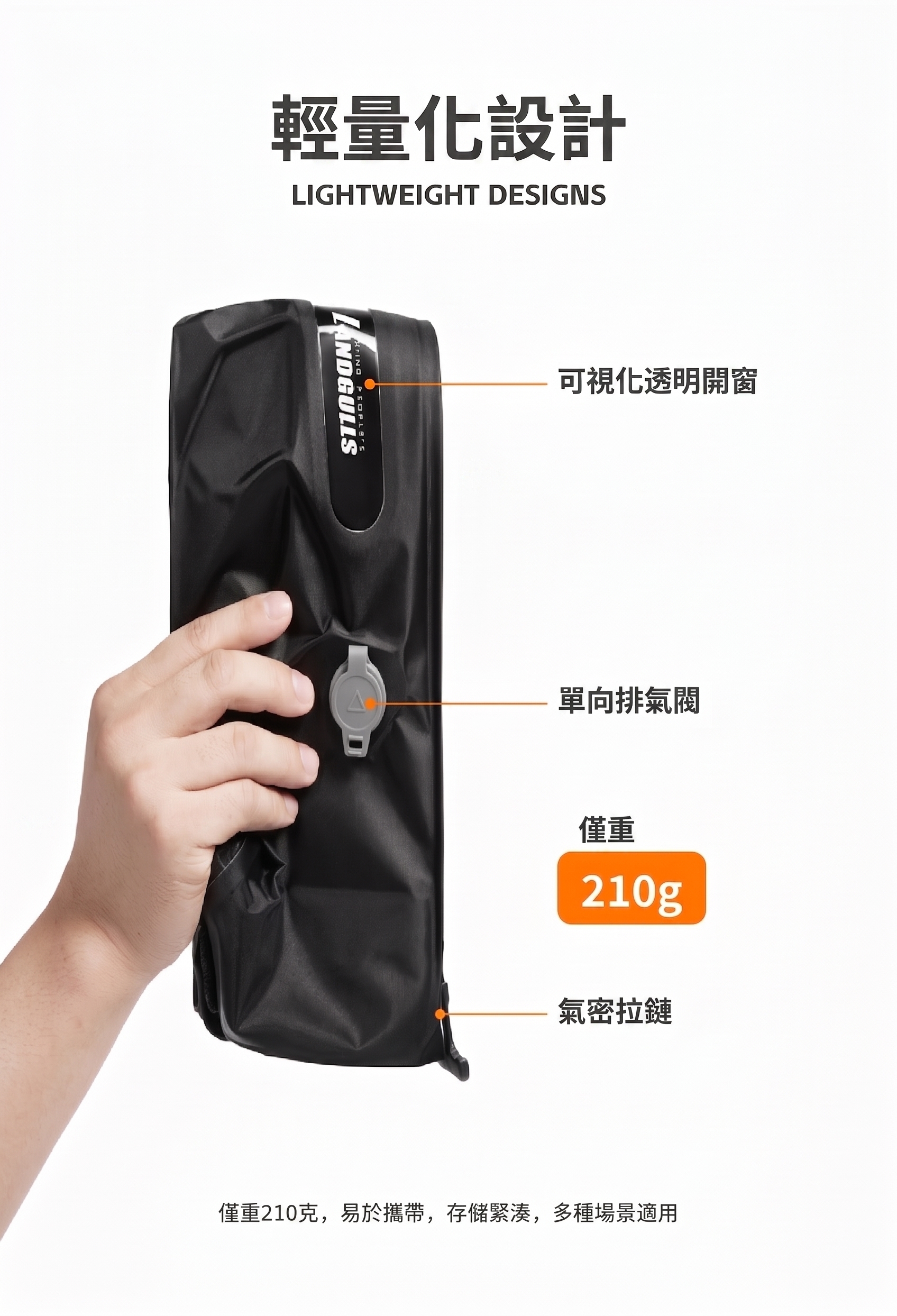羽絨外套毛毯壓縮 18L旅行收納袋 使用場景