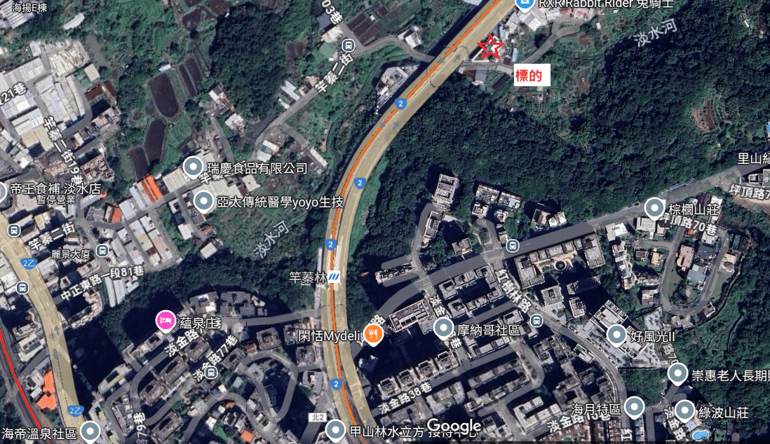 淡水2-1期區段徵收道路用地