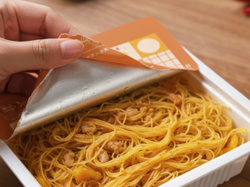 雙手沿虛線撕開包裝