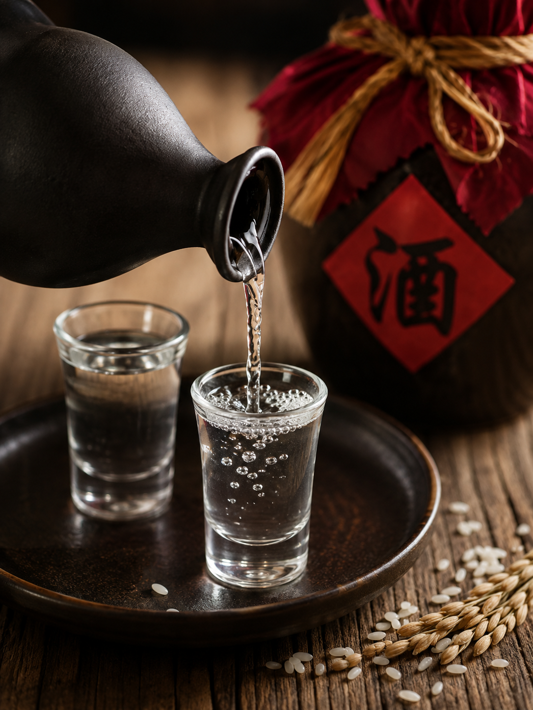 酒熬 Jiuao 酒香蛋與宜蘭米酒風味情境照