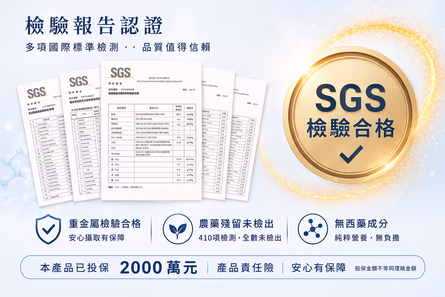 檢驗報告認證