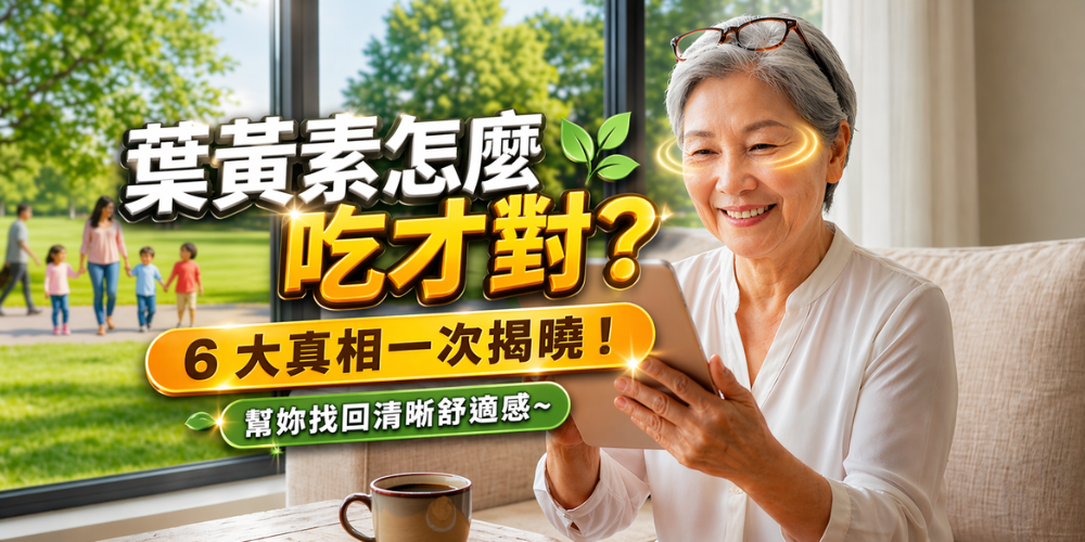 葉黃素迷思真相