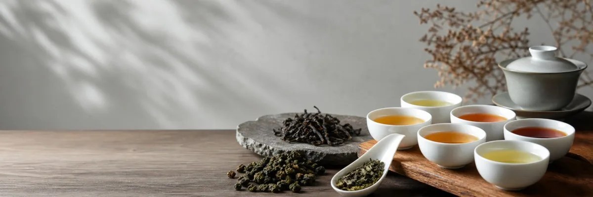 泡茶方法、器具與茶湯判斷分類橫幅圖