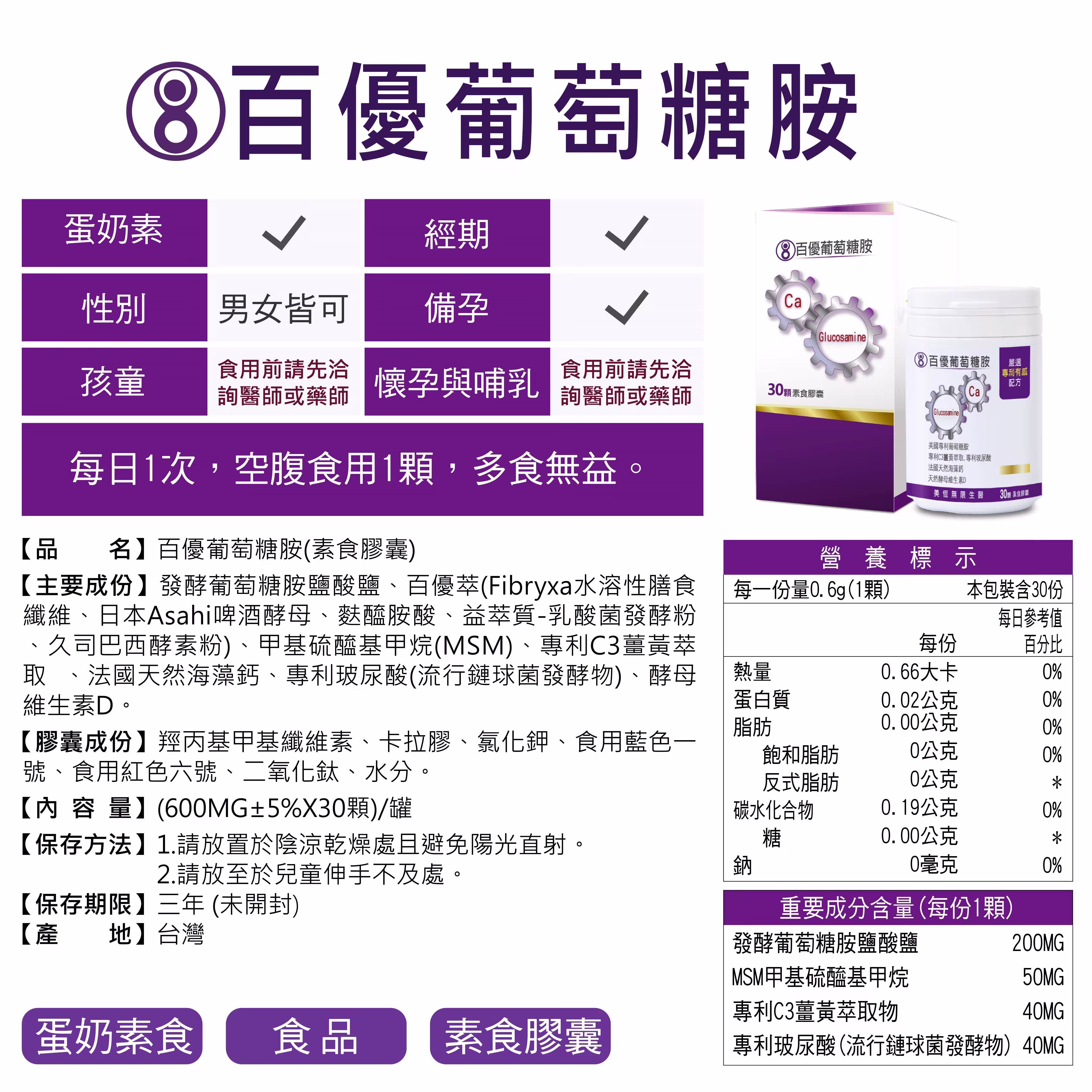 (3-8)2025 百優(營養標示)-葡萄糖胺_0