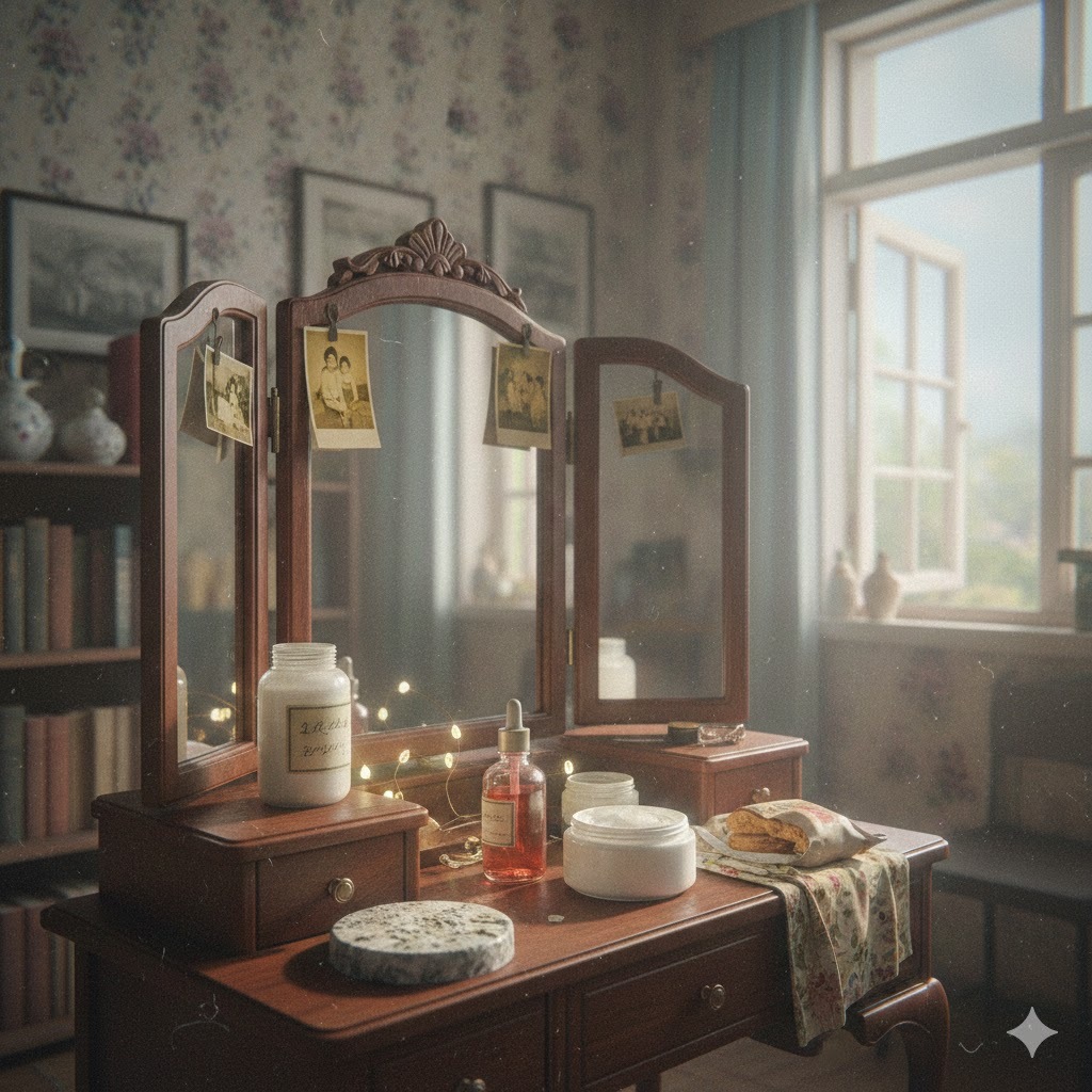 台式夢核懷舊場景示意