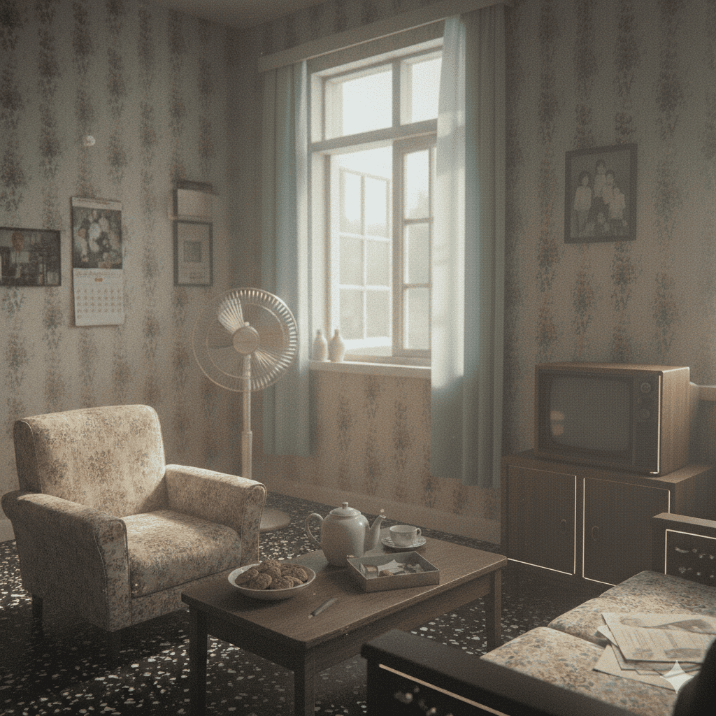 台式夢核場景示意