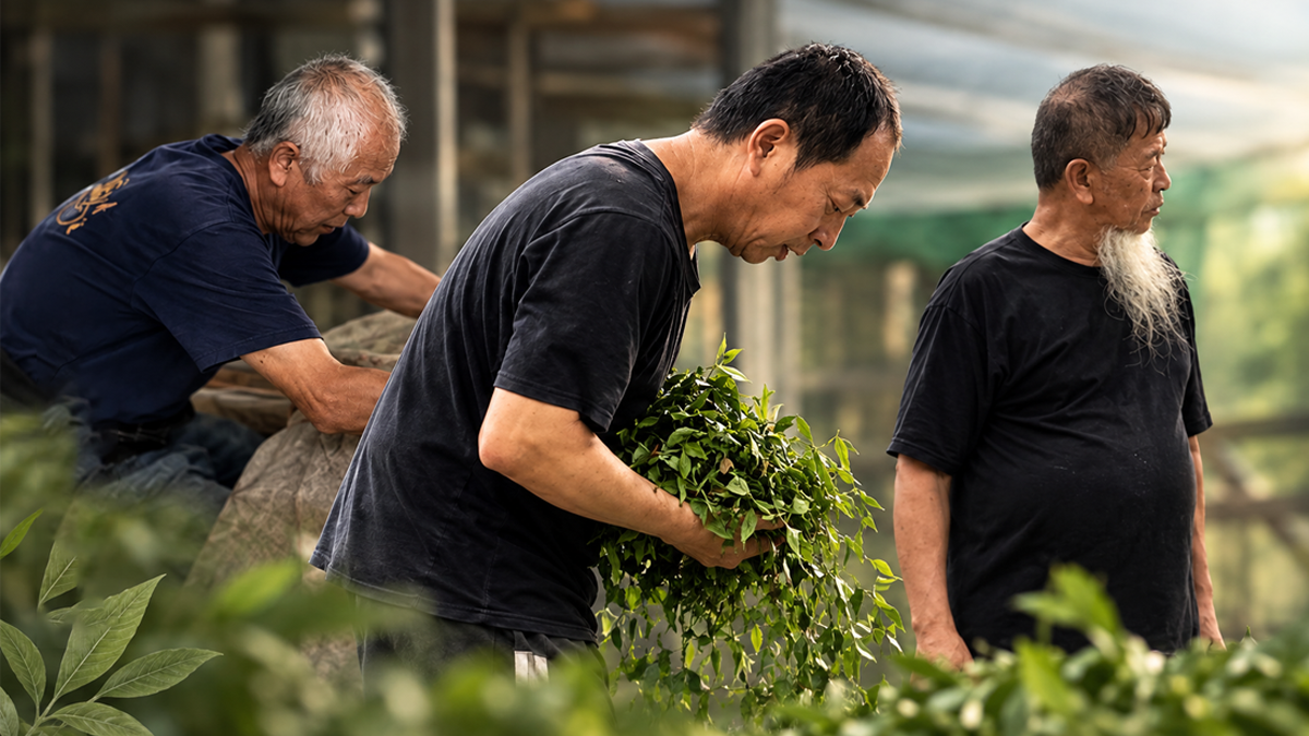 老師傅製茶