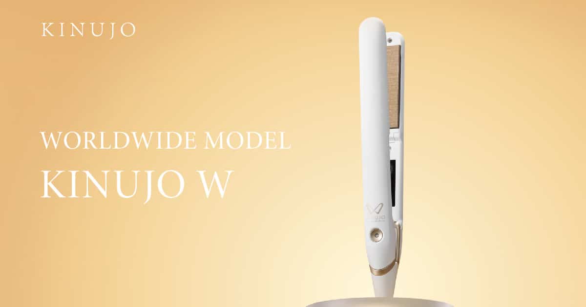 KINUJO DS100 ストレートアイロン 絹女 W 絹女】KINUJO DS100