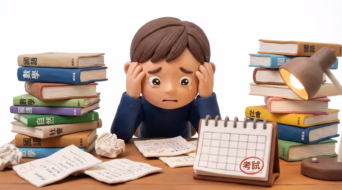 痛點圖卡：時間管理——不知道怎麼安排讀書時間