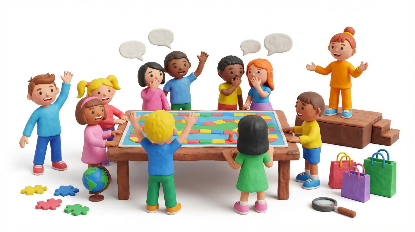 玩轉學校教學情境示意圖