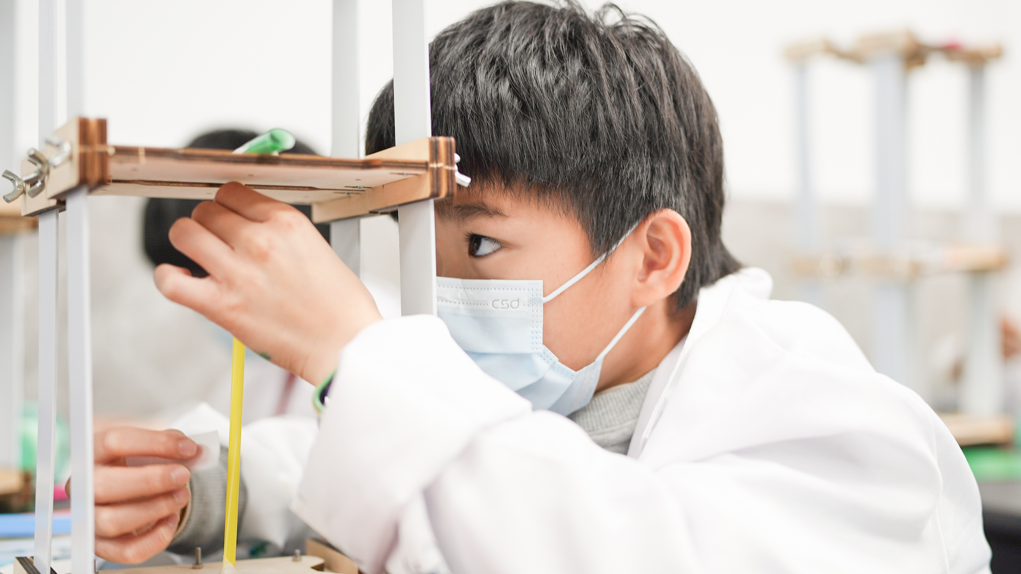 耐震建築實驗照片