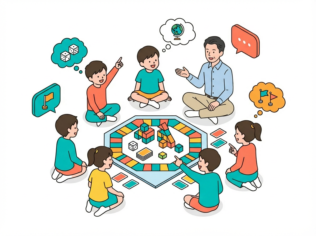 玩轉學校教學情境示意圖