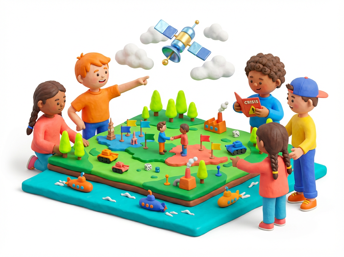 世界和平遊戲課程示意圖