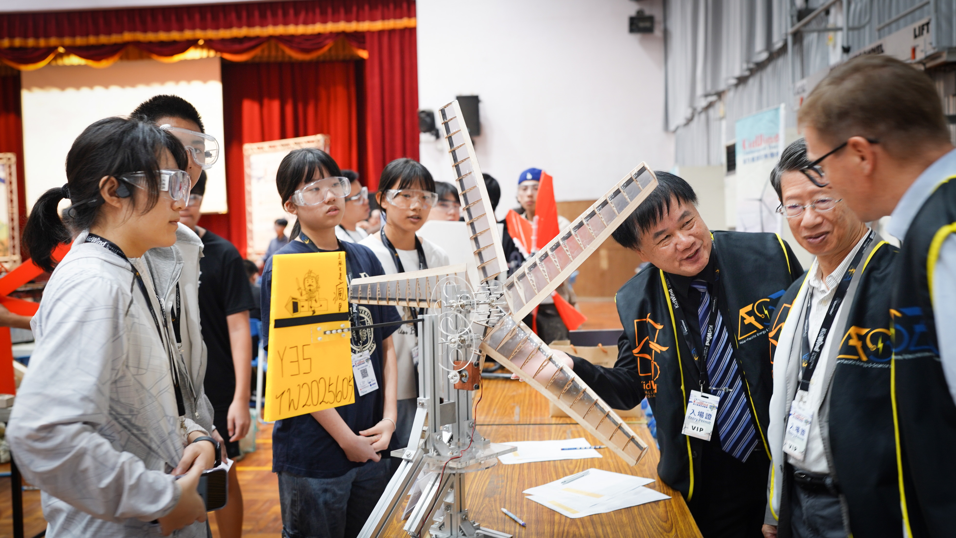 KidWind 三級賽制：分區預賽、亞洲聯賽、美國世界賽示意圖