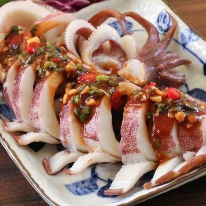 極品鮮甜活凍軟絲團購推薦