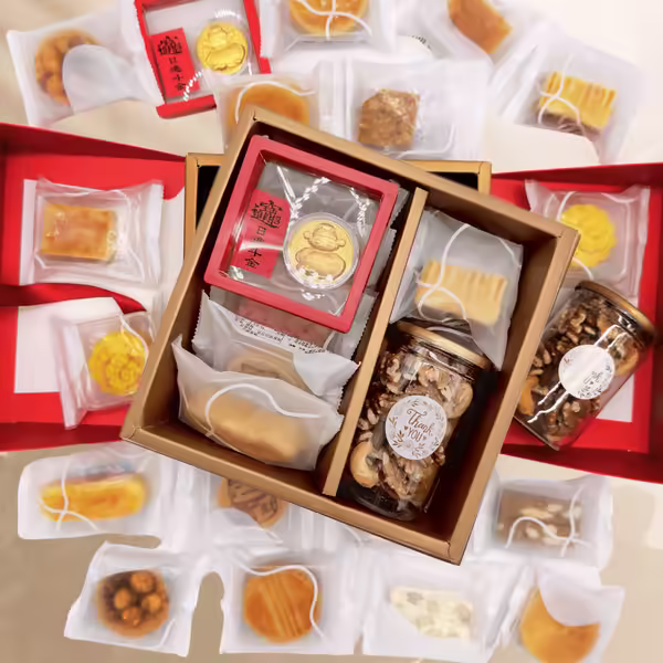 自然薇甜節慶禮盒擺拍 3