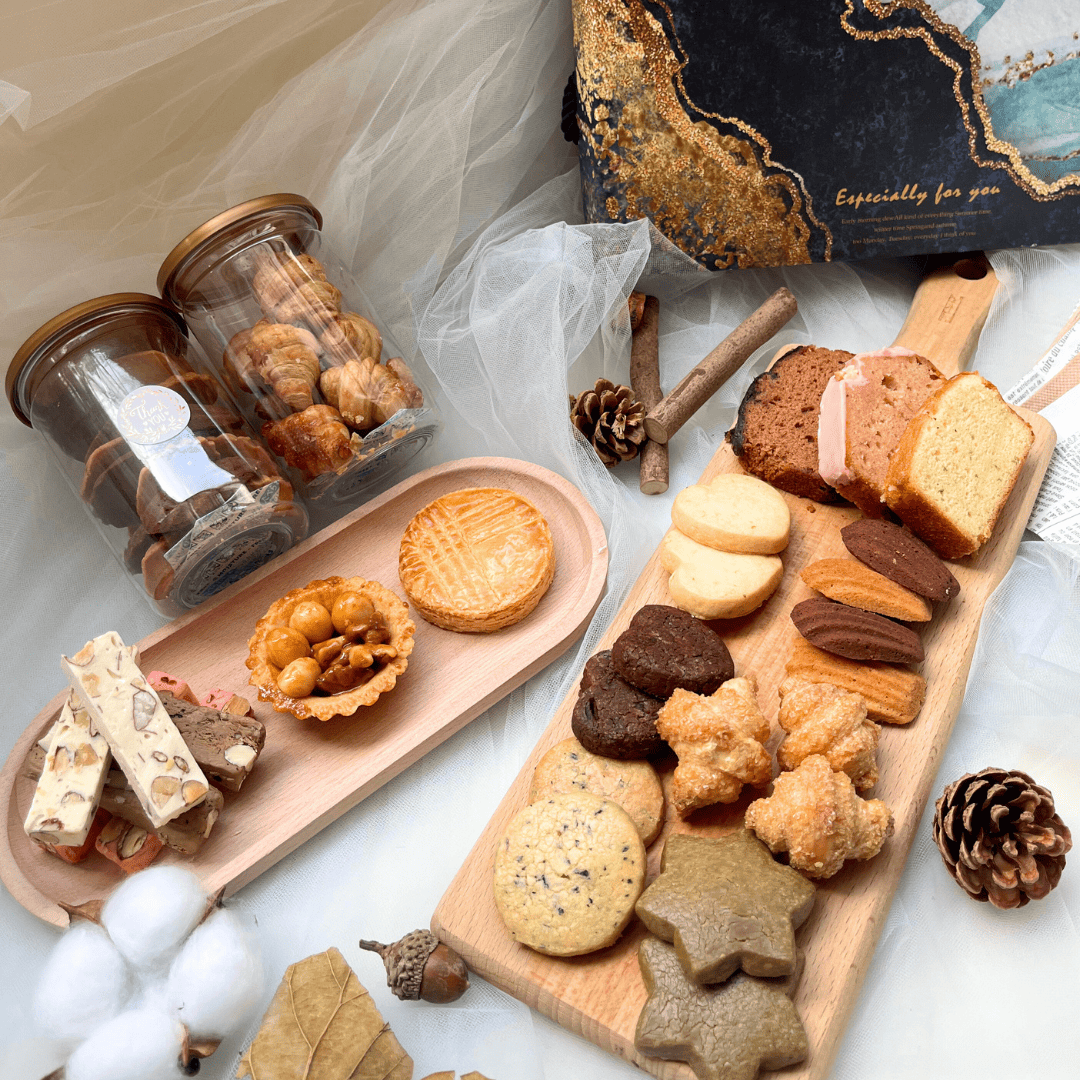 自然薇甜喜餅禮盒擺拍 1