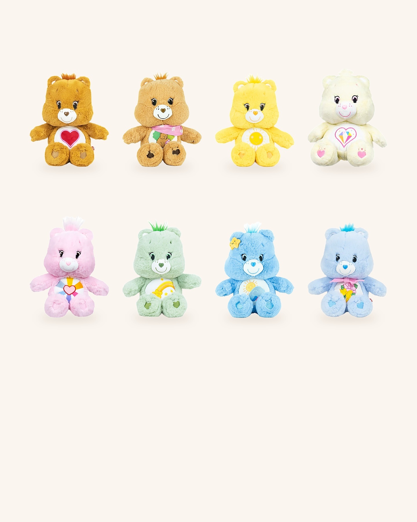 Care Bears 彩虹熊 8 款
