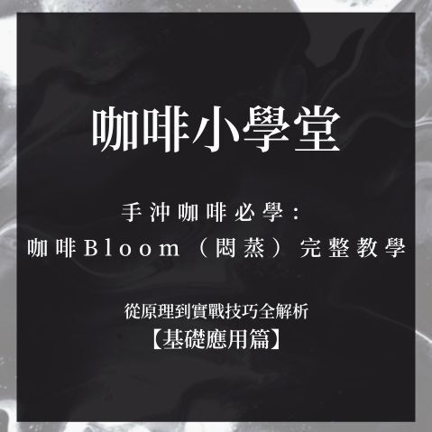 咖啡悶蒸完整教學