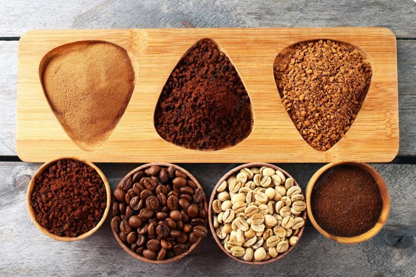 咖啡研磨度細中粗比較