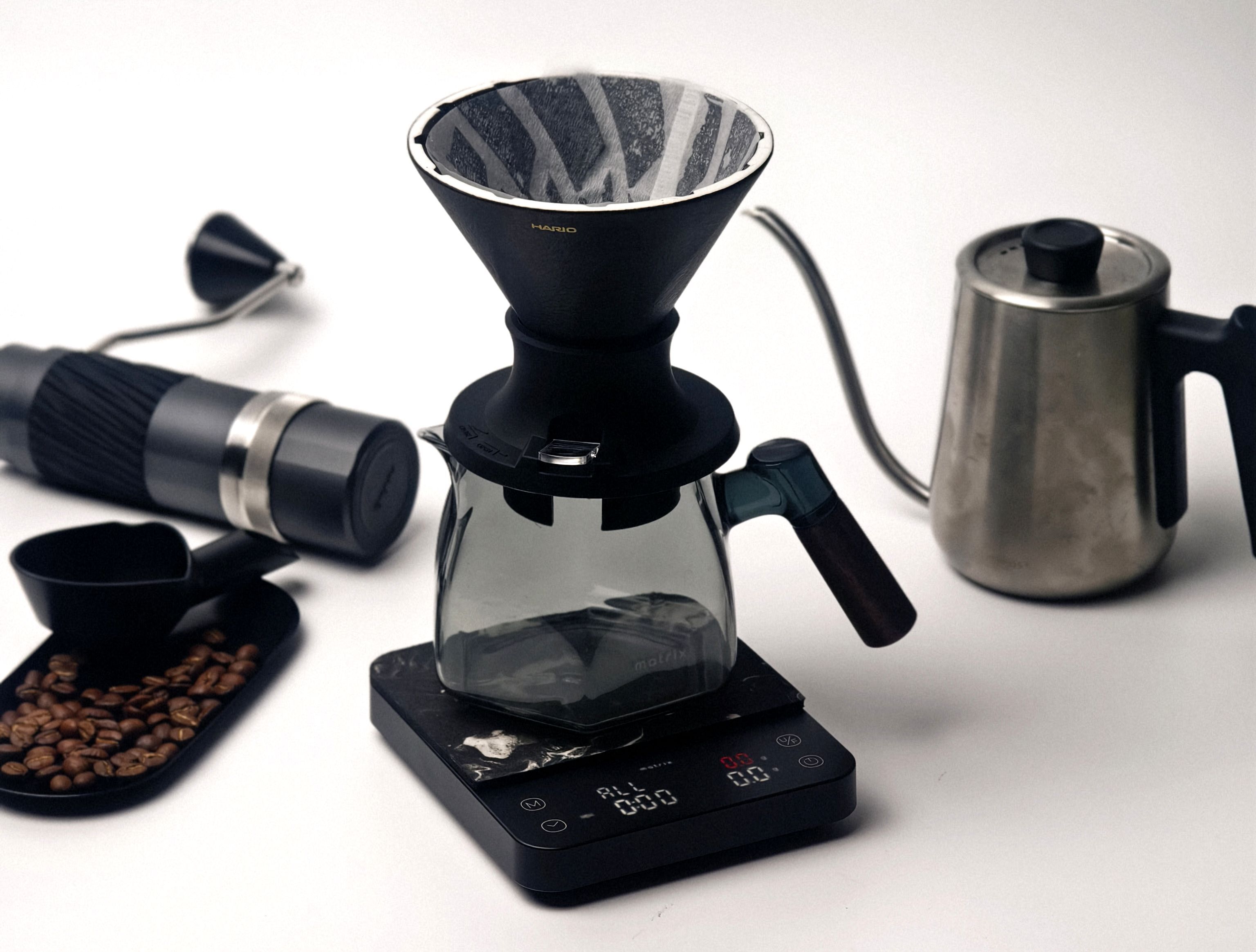 HARIO 阿爾法錐形凹肋陶瓷浸漬式濾杯02