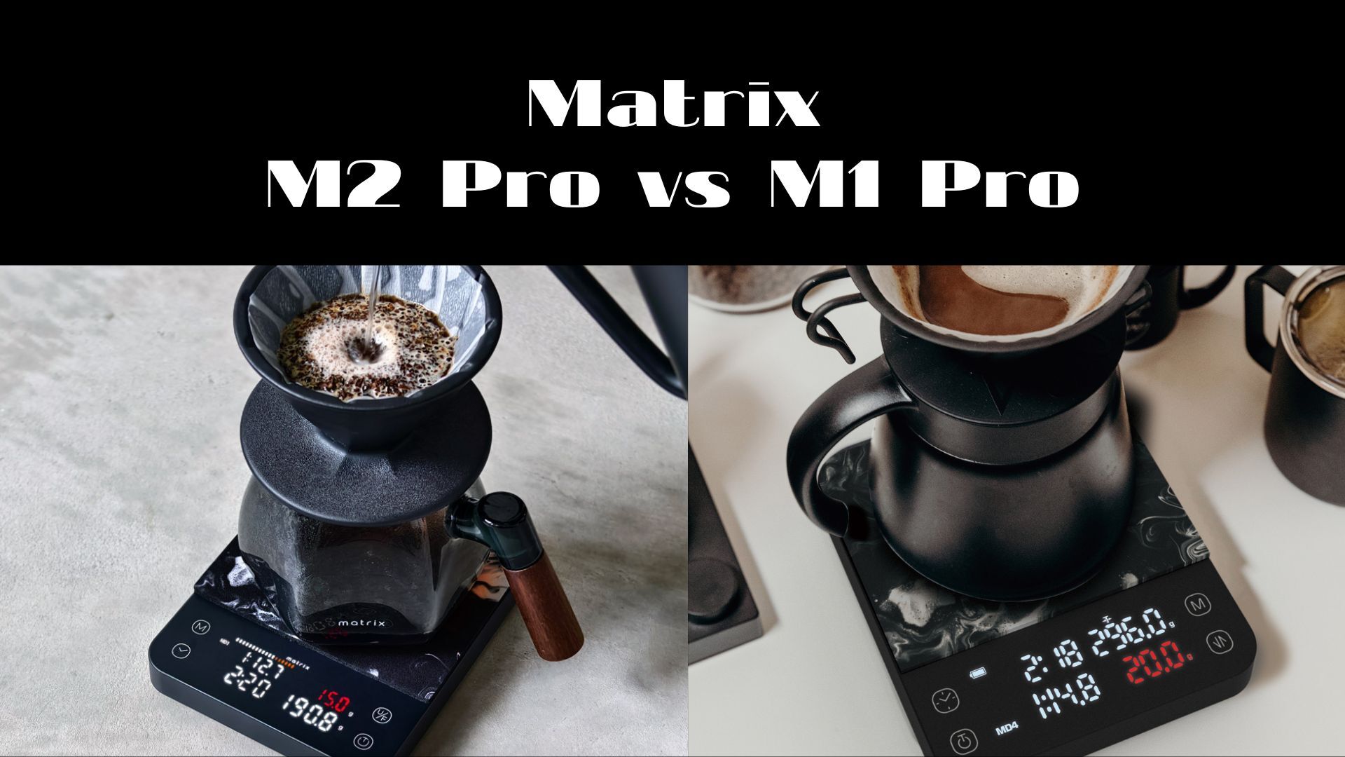 Matrix M2 Pro vs M1 Pro 主視覺