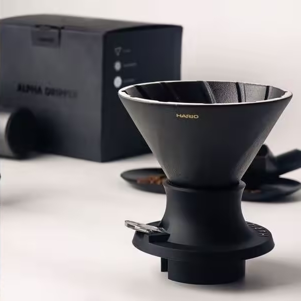 HARIO α 阿爾法錐形凹肋Switch浸漬式聰明濾杯