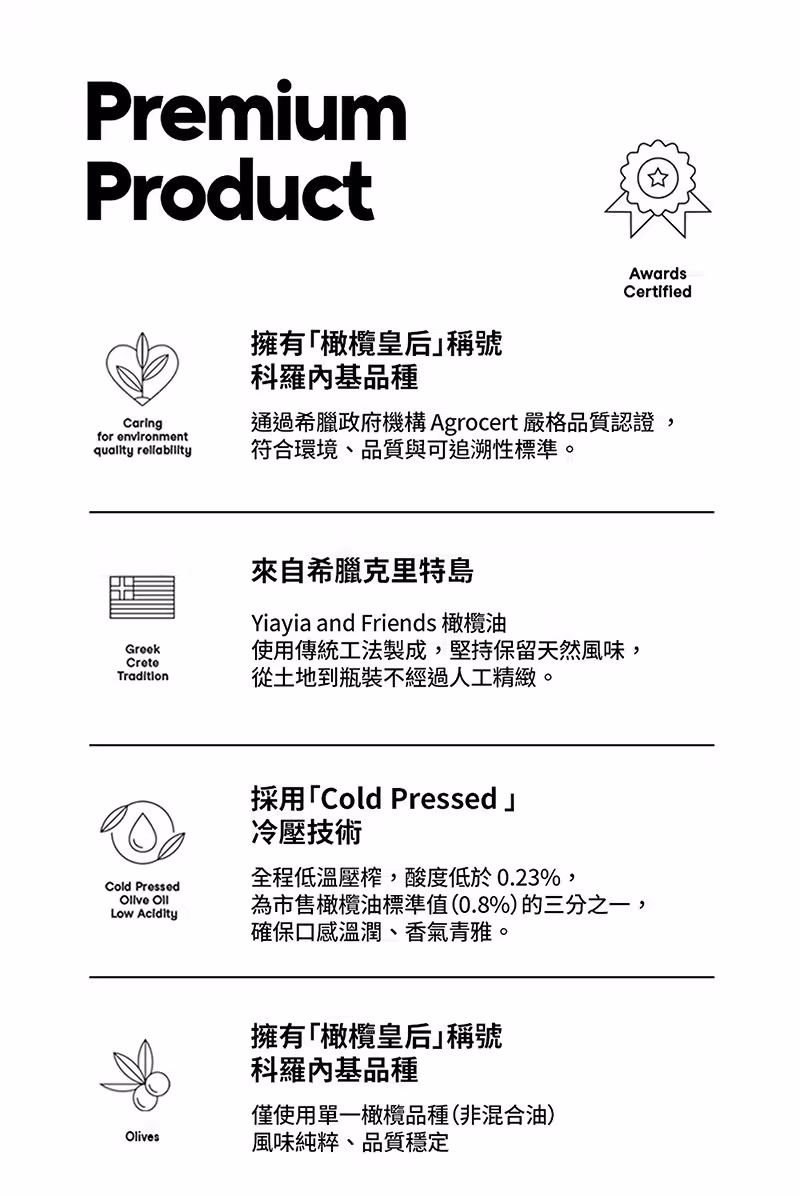 壽滿趣團購》Somuch紐西蘭酪梨油!Yiayia & Friends希臘奶奶橄欖油 頂級冷壓初榨 - 第28張圖 12