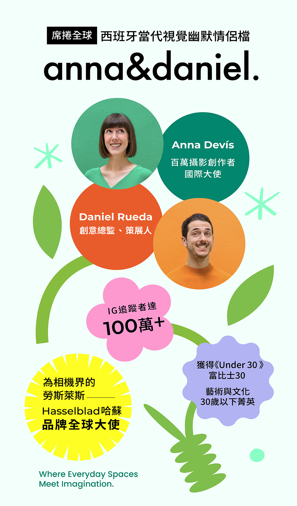 Anna and Daniel 西班牙視覺幽默情侶檔