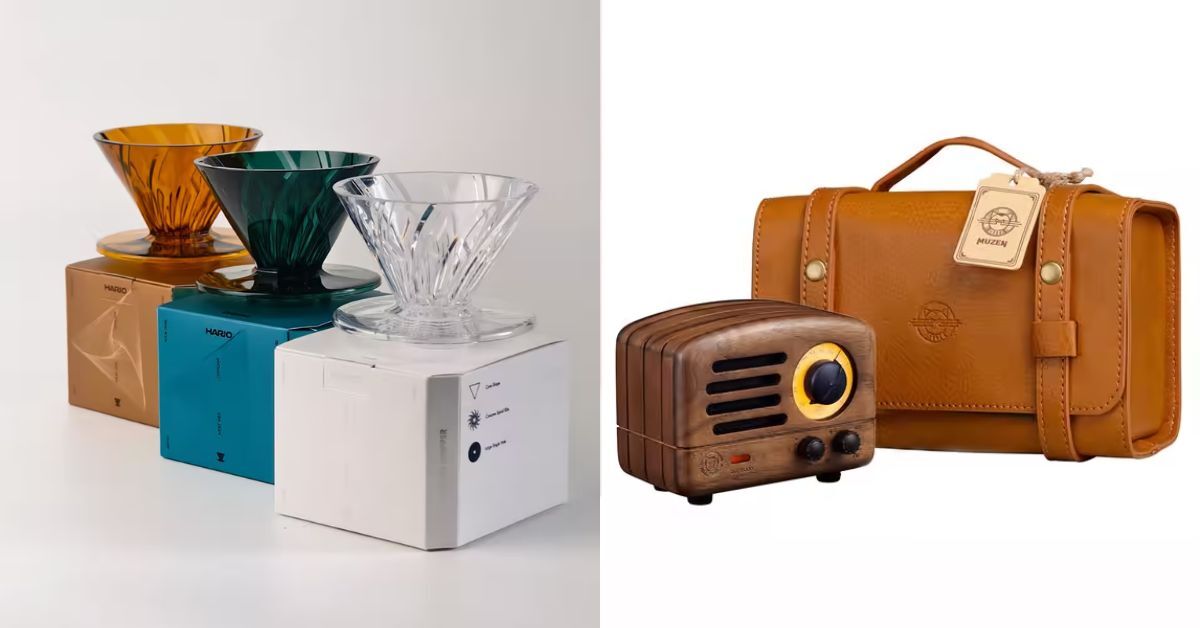 HARIO α TRITAN 錐形濾杯-01 + MUZEN OTR Metal 復刻藍牙音響