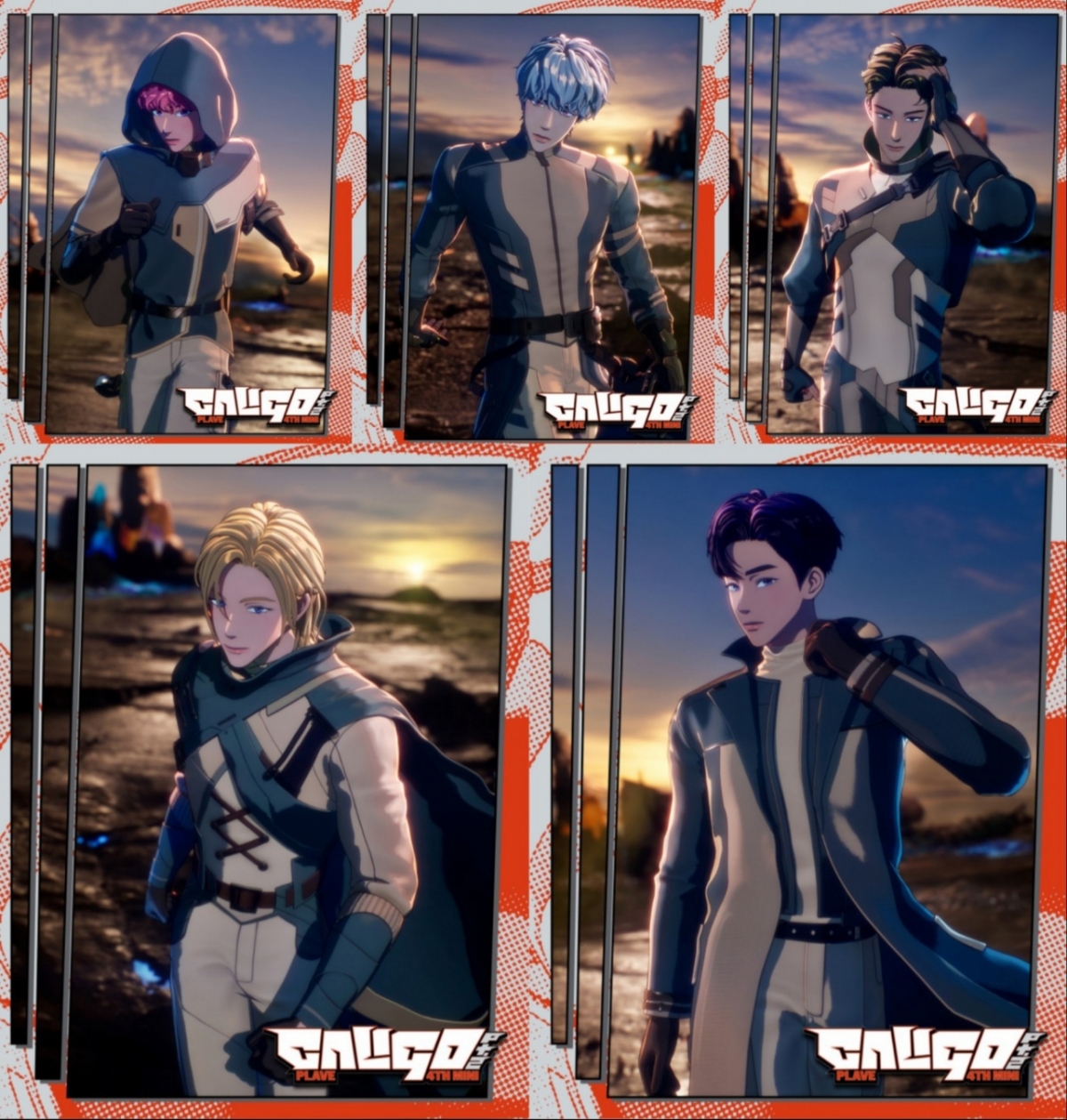 PLAVE 第四張迷你專輯 Caligo Pt.2 主視覺