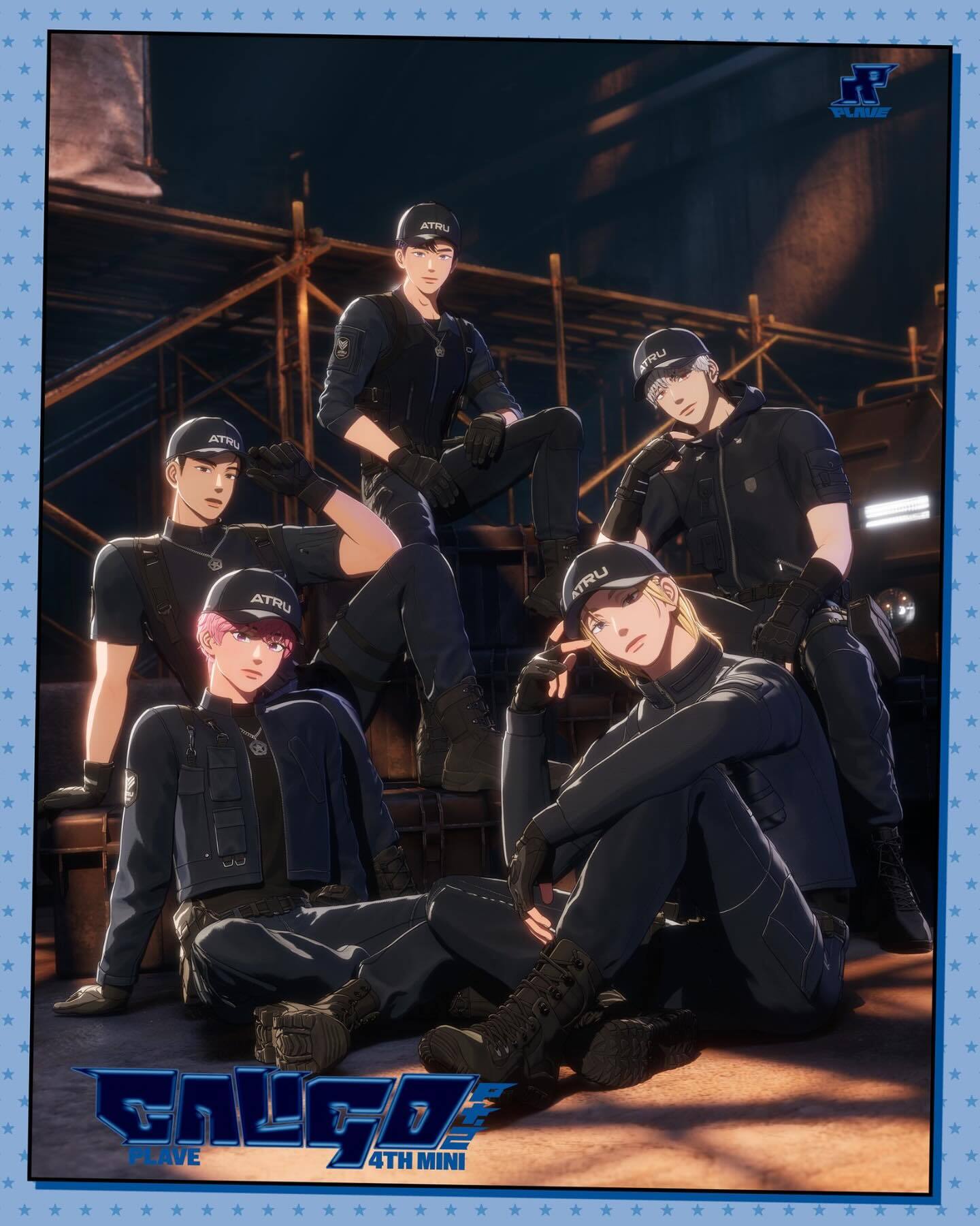 PLAVE 五位成員 NOAH EUNHO BAMBY YEJUN HAMIN Caligo Pt.2 概念照