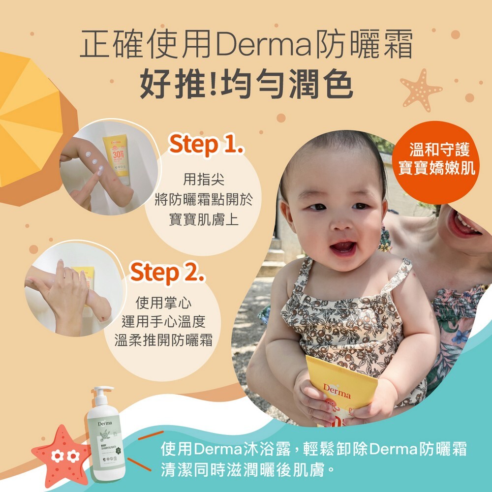 寶寶防曬實務 Q 與時機補擦