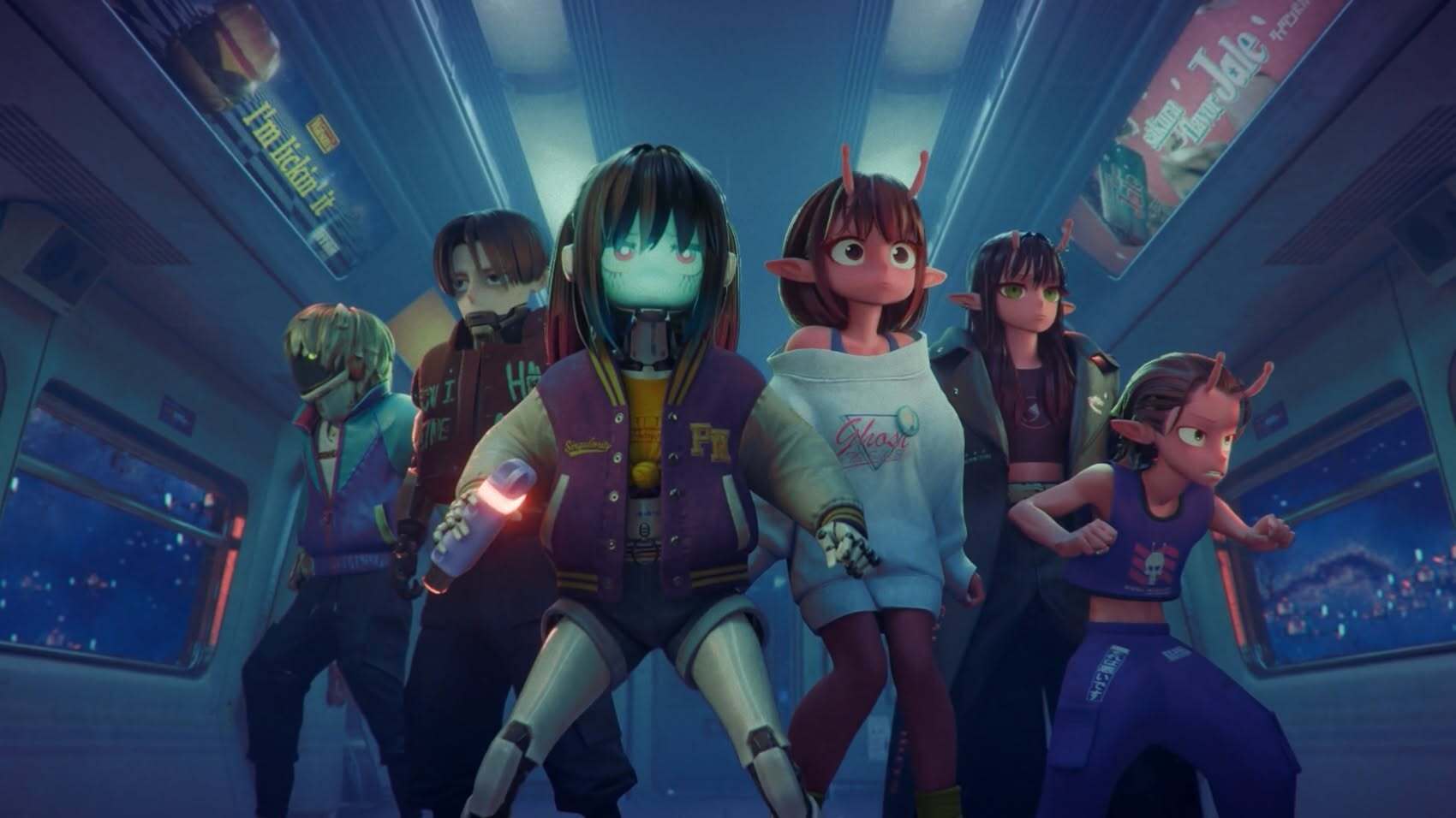 Netflix 6/1 上線銀河特急 Milky Subway 全球上線