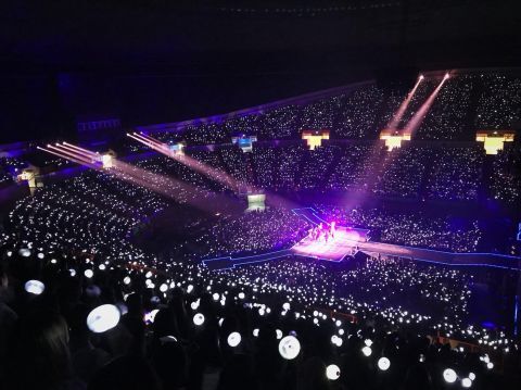 BTS 粉絲 ARMY 應援場景