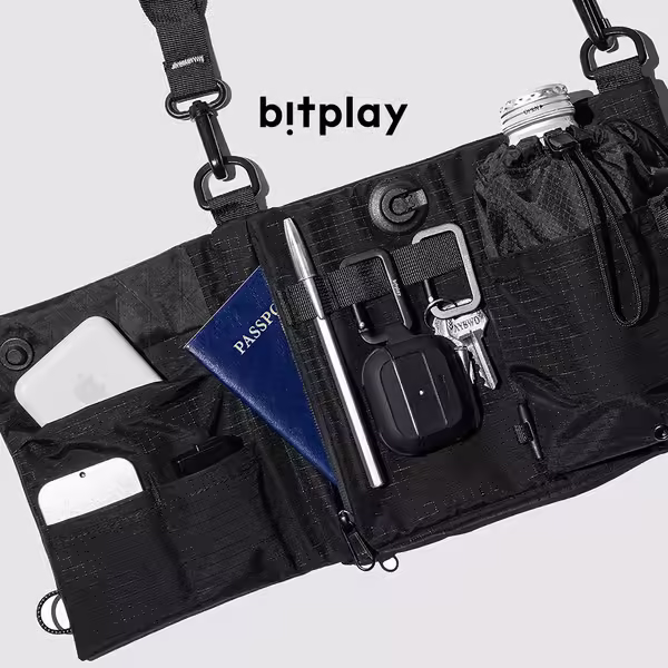 bitplay 2L 跨境旅行小包 黑色