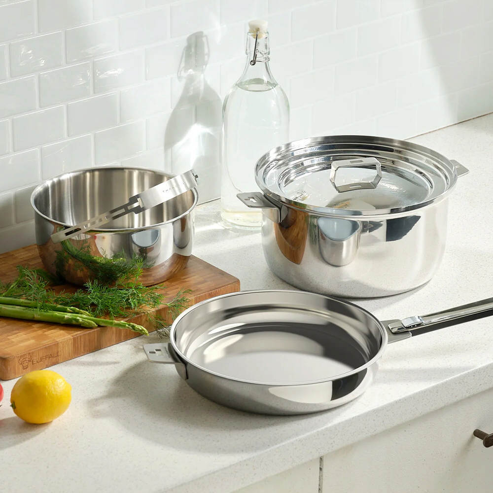 【THANKFUL 膳夫】28cm不鏽鋼煎鍋