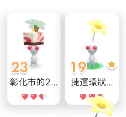 配戴飾品的皮克敏戰力較高