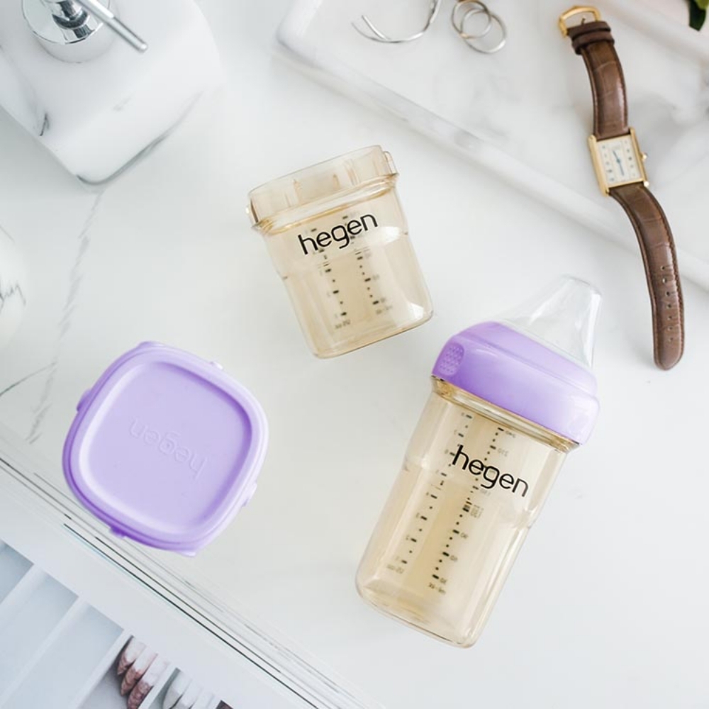 Hegen 金色奇蹟PPSU多功能方圓型寬口奶瓶